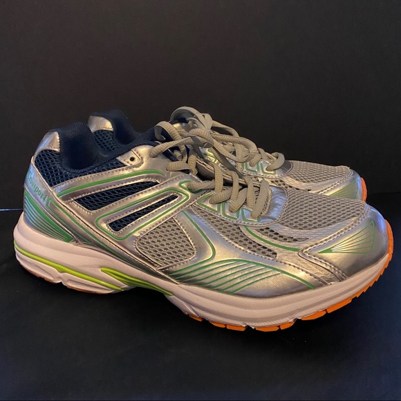 Crossport Other - Crossport Men's Athletic Shoes Silver Green New